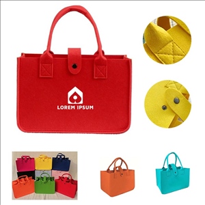 Beach Wedding Gift Shopping Grocery Bag Reusable Felt Tote